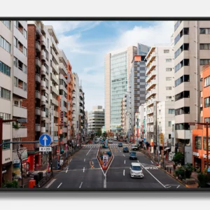 rue de tokyo quartier chiyoda caisse américaine noire fine