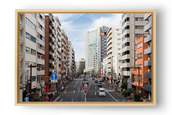 rue de tokyo quartier chiyoda caisse américaine chêne